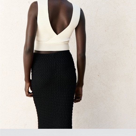 Zara Textured crop top - Picture 3 of 4